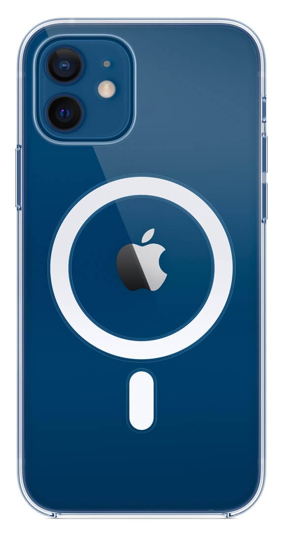 Apple iPhone 12, Estuche Transparente con MagSafe para 12 Pro, Clear, Accesorios para Celulares