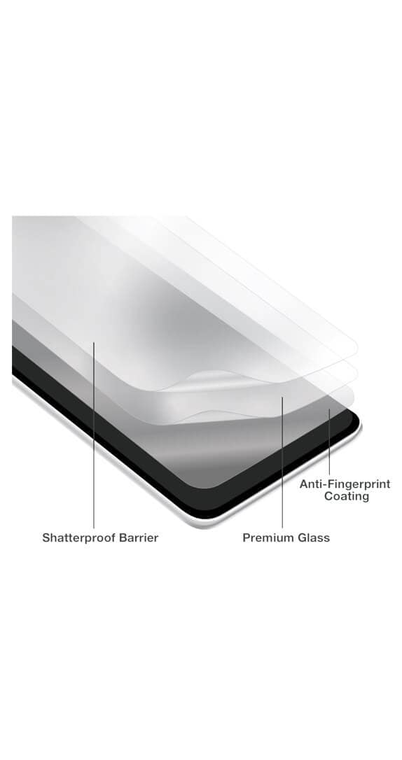 Protector de Pantalla de Vidrio Templado para Apple iPhone 13 Pro Max, Clear, Accesorios para Celulares