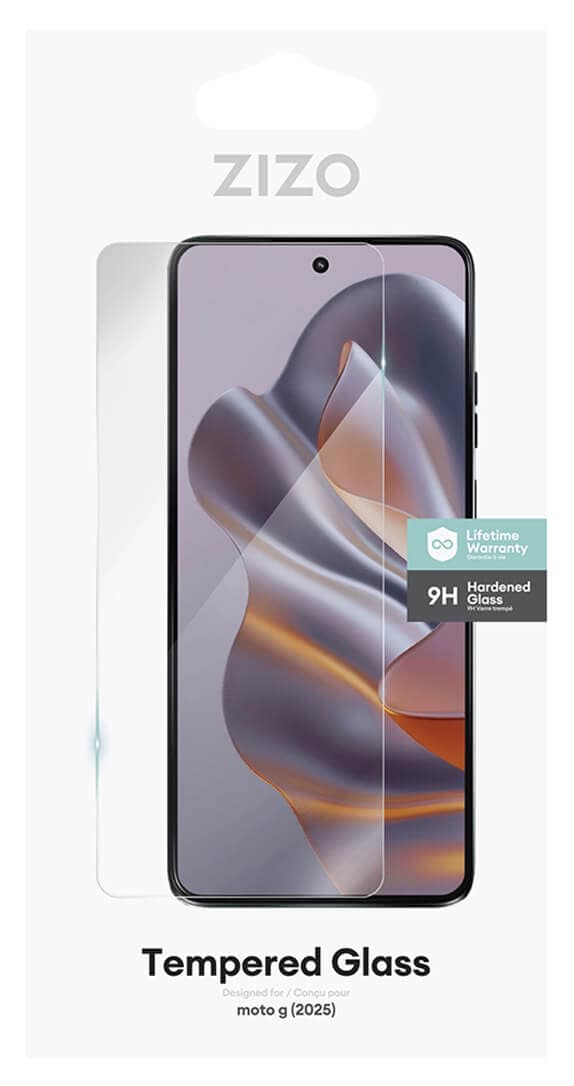 ZIZO TEMPERED GLASS Screen Protector for Moto G 2025